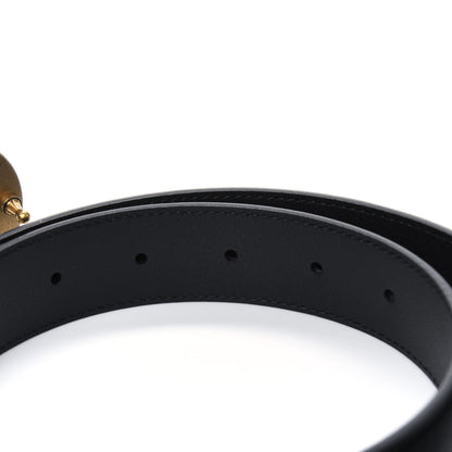 Gucci Calfskin Double G 30mm Belt 90 36 Black 4 of 4