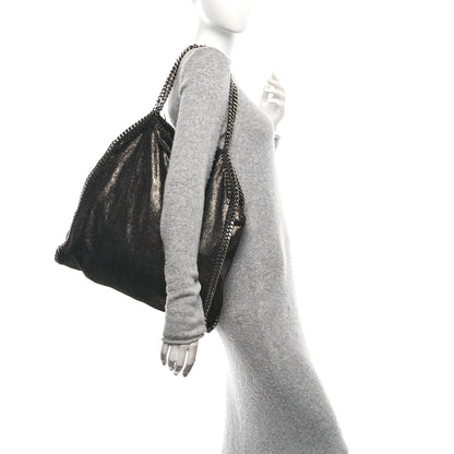 Stella McCartney Shaggy Deer Big Falabella Tote Ruthenium 2 of 10