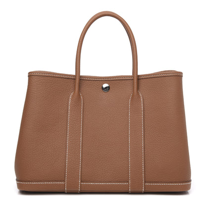 Hermes Vache Country Garden Party 30 TPM Gold 1 of 8