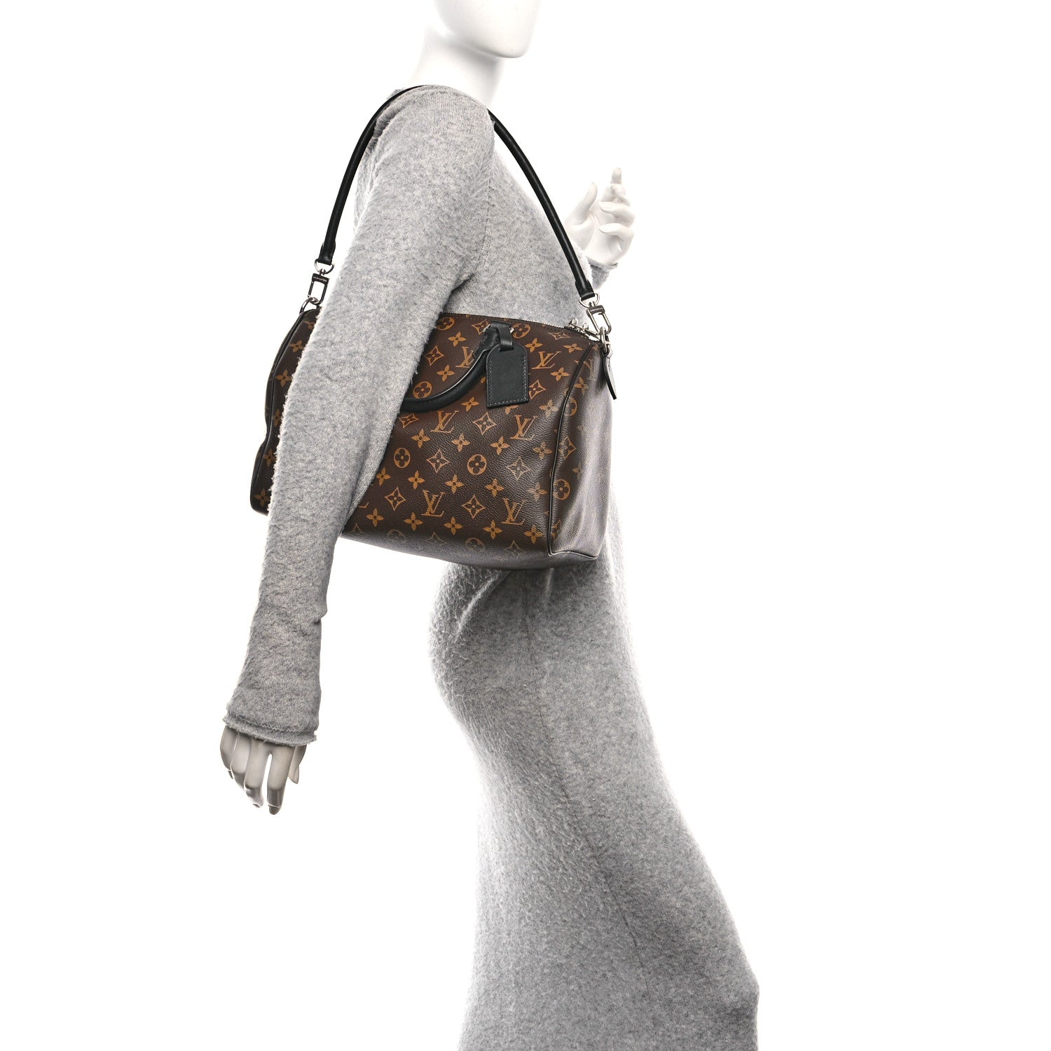 Louis Vuitton Monogram Speedy Soft 30 Dark 2 of 10