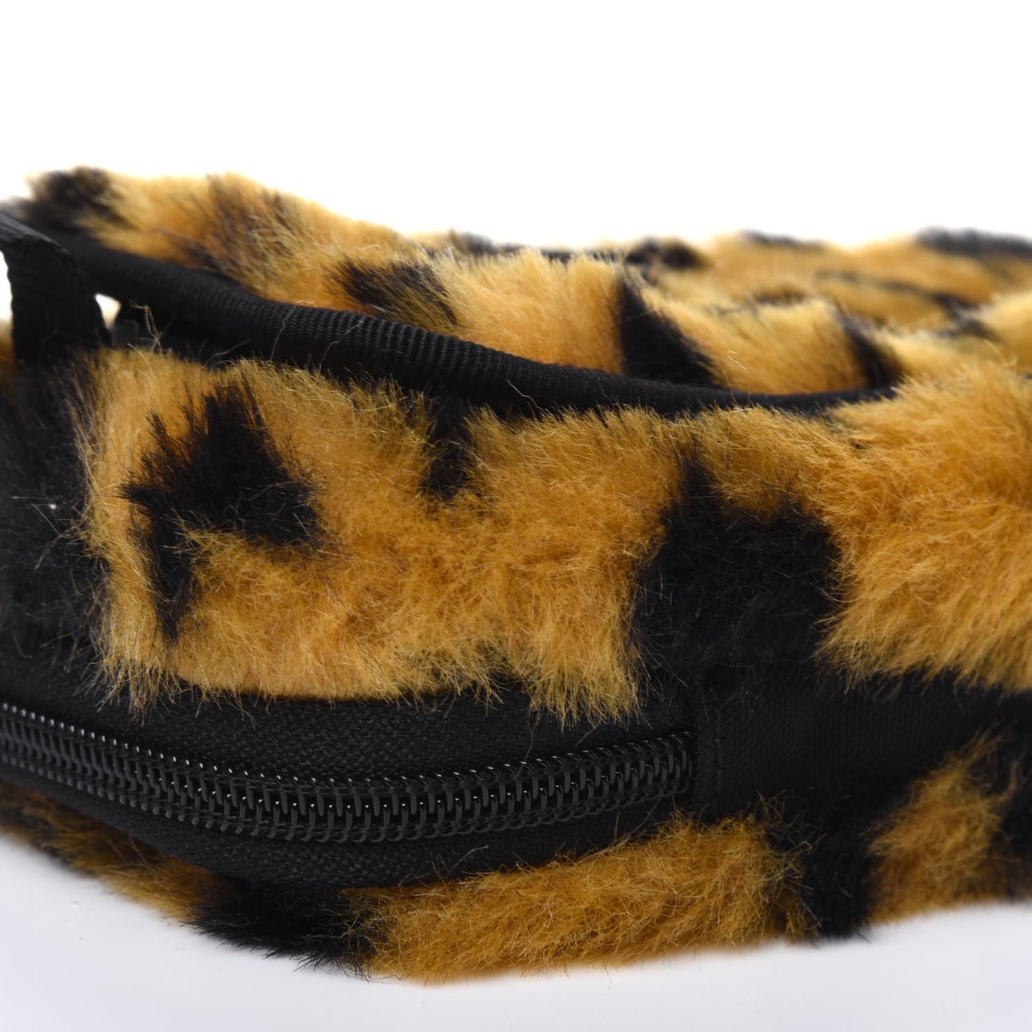 Faux Fur Explorer Crossbody Leopard
