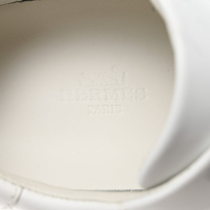 Hermes Calfskin Day Sneakers 36 White 6 of 10