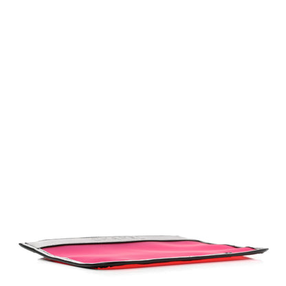 Chanel Mesh Lambskin Pouch Pink Black 4 of 9