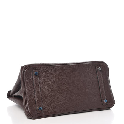 Hermes Togo Birkin 30 Chocolate 5 of 37