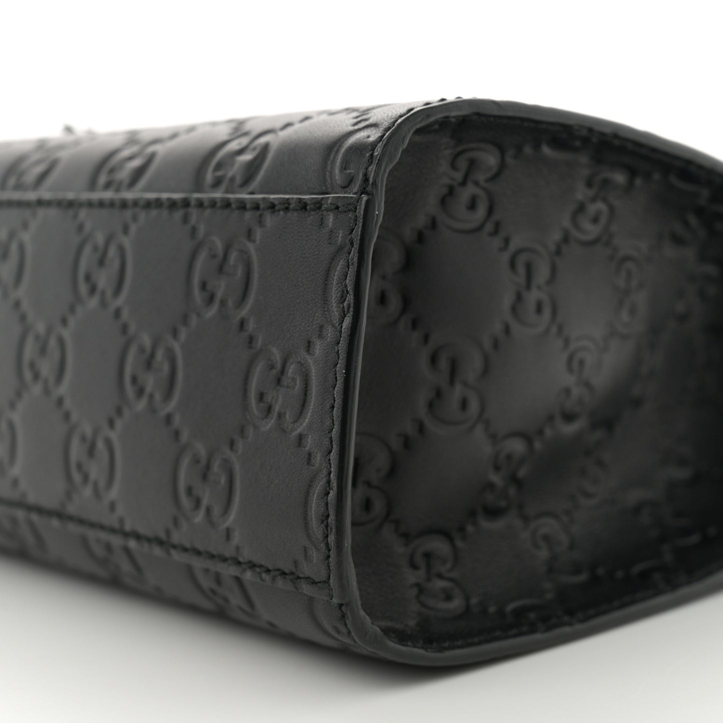 Guccissima Medium Emily Chain Shoulder Bag Black