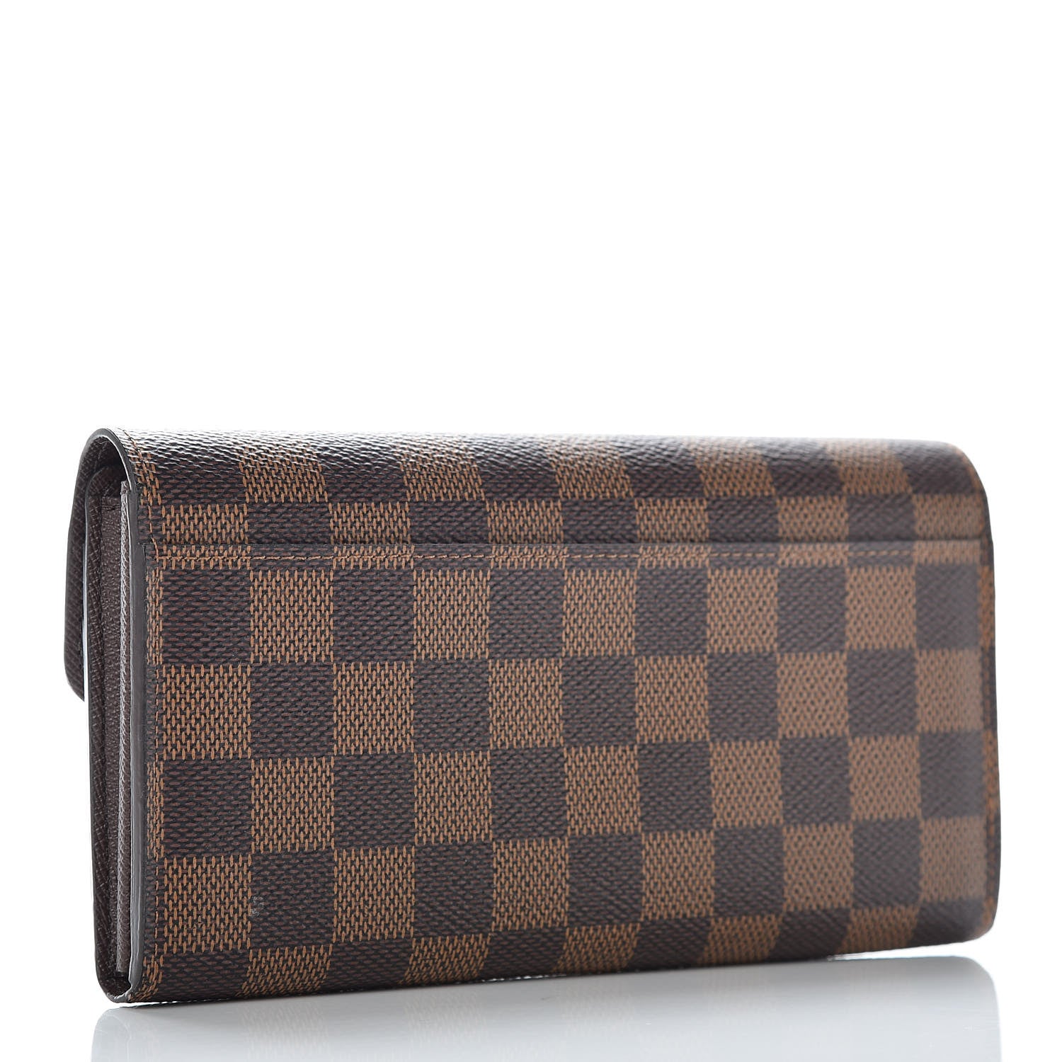 Louis Vuitton Damier Ebene Sarah Wallet NM 3 of 9