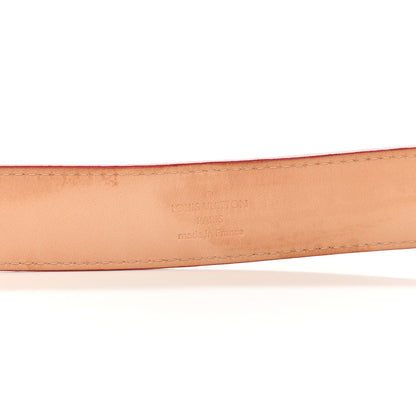 Louis Vuitton Vernis Ceinture 30mm Belt 90 36 Rouge 4 of 7