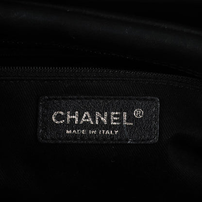 Chanel Calfskin Large Diamond Stitch Tote Black 6 of 7