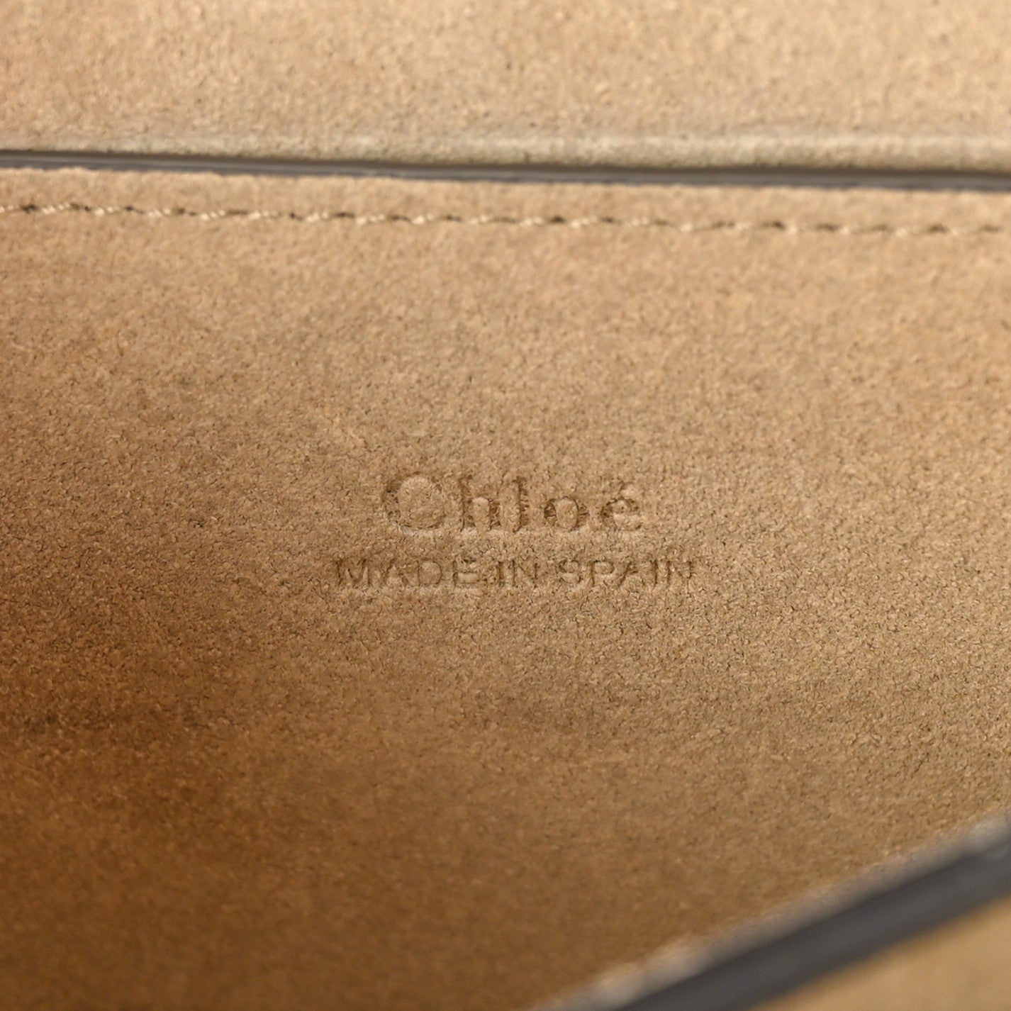 Chloe Suede Calfskin Small Faye Shoulder Bag Motty Grey 6 of 11
