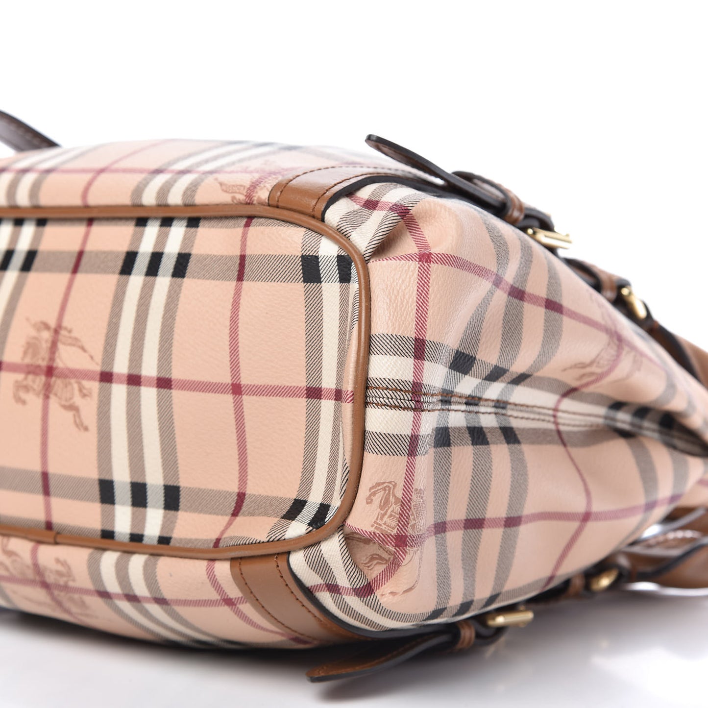 Haymarket Check Small Northfield Tote Camel