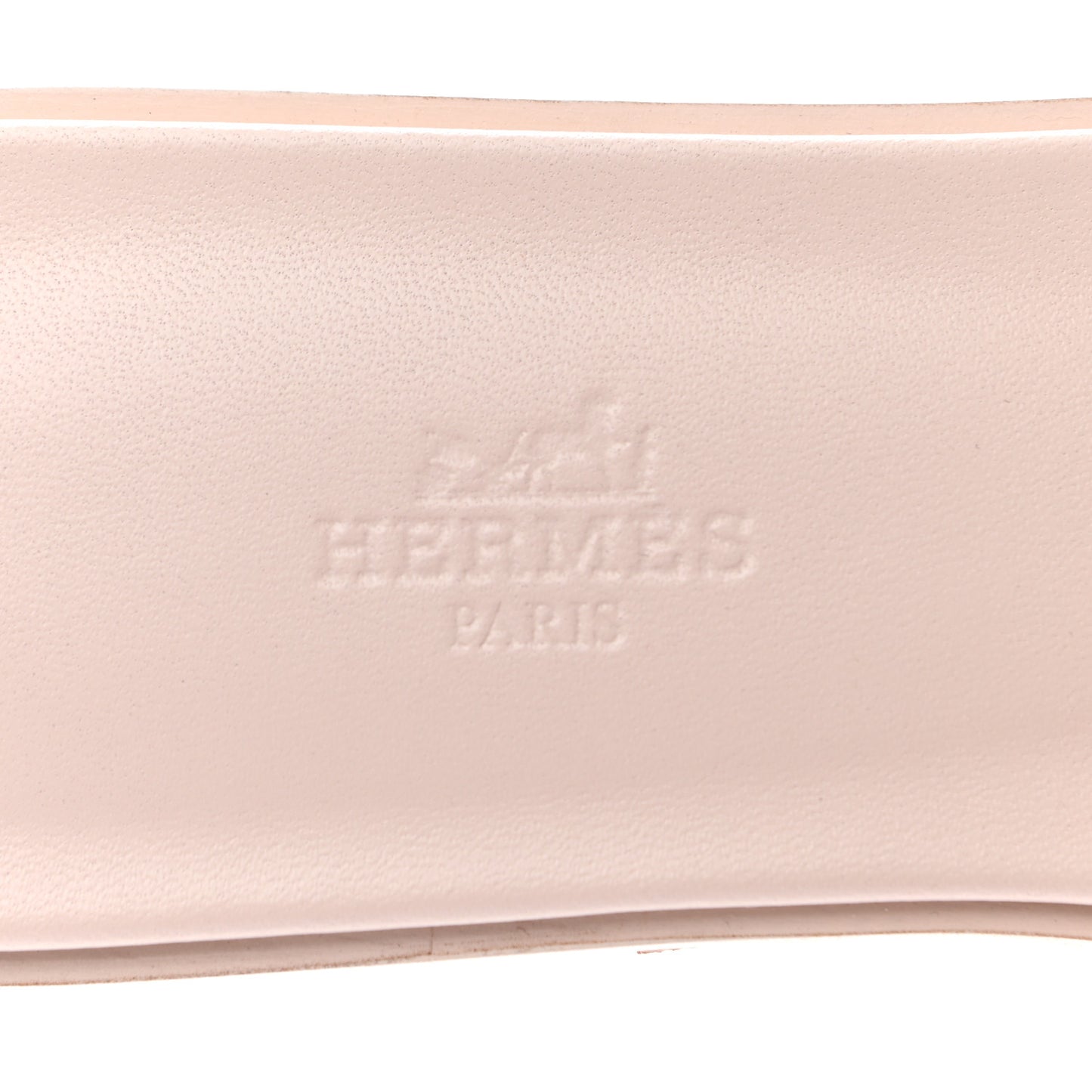 Box Calfskin Oran Sandals 39 Rose Pale