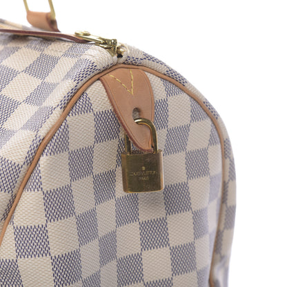 Louis Vuitton Damier Azur Speedy 35 14 of 14