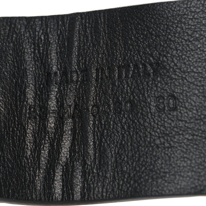 Christian Dior Calfskin 30 Montaigne 35mm Belt 80 32 Black 5 of 5