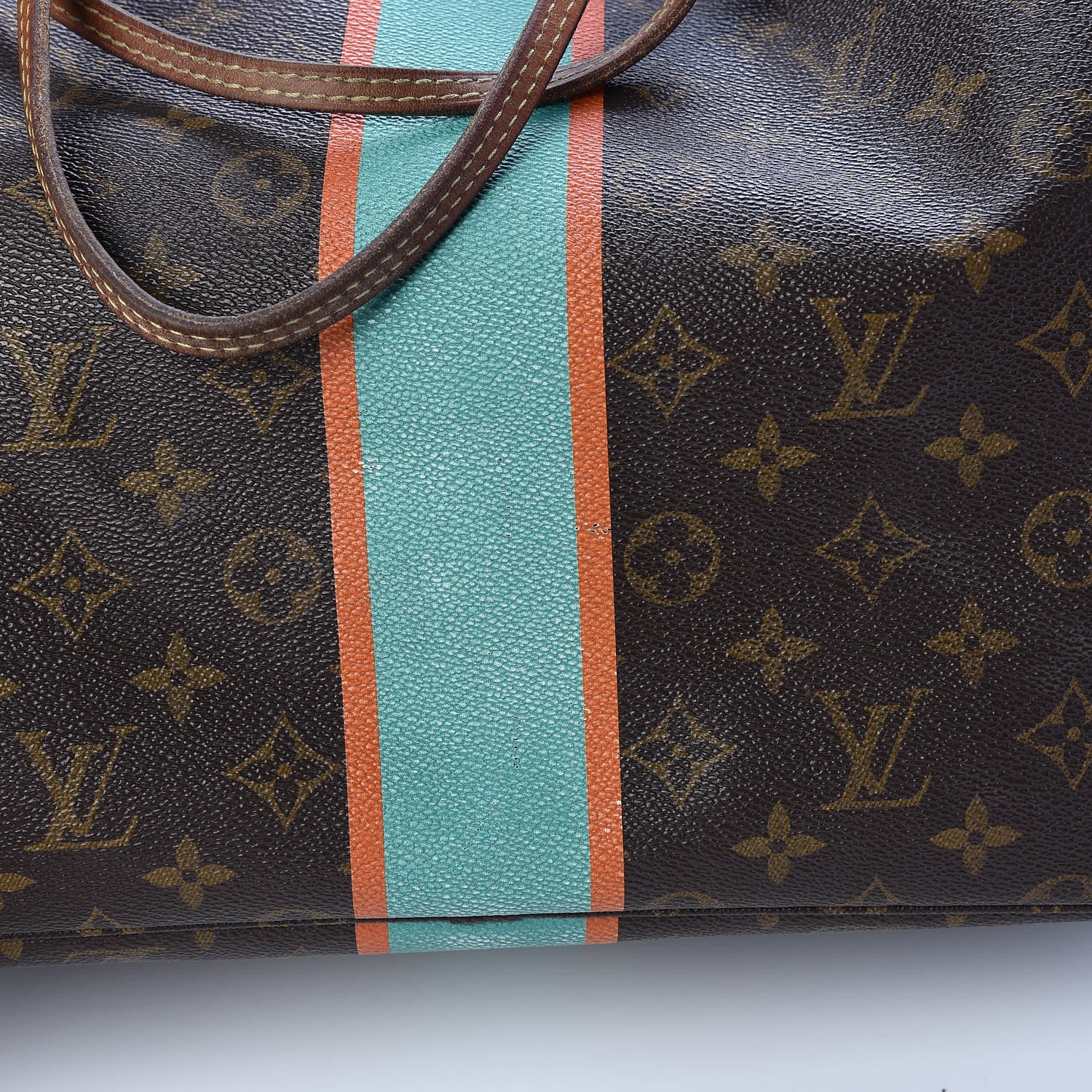Louis Vuitton Monogram My LV Heritage Neverfull GM Vert Clair Orange 8 of 11