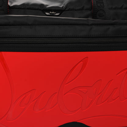 Christian Louboutin Nylon Sneaker Sole Loubideal Duffle Bag Loubi Black 7 of 10