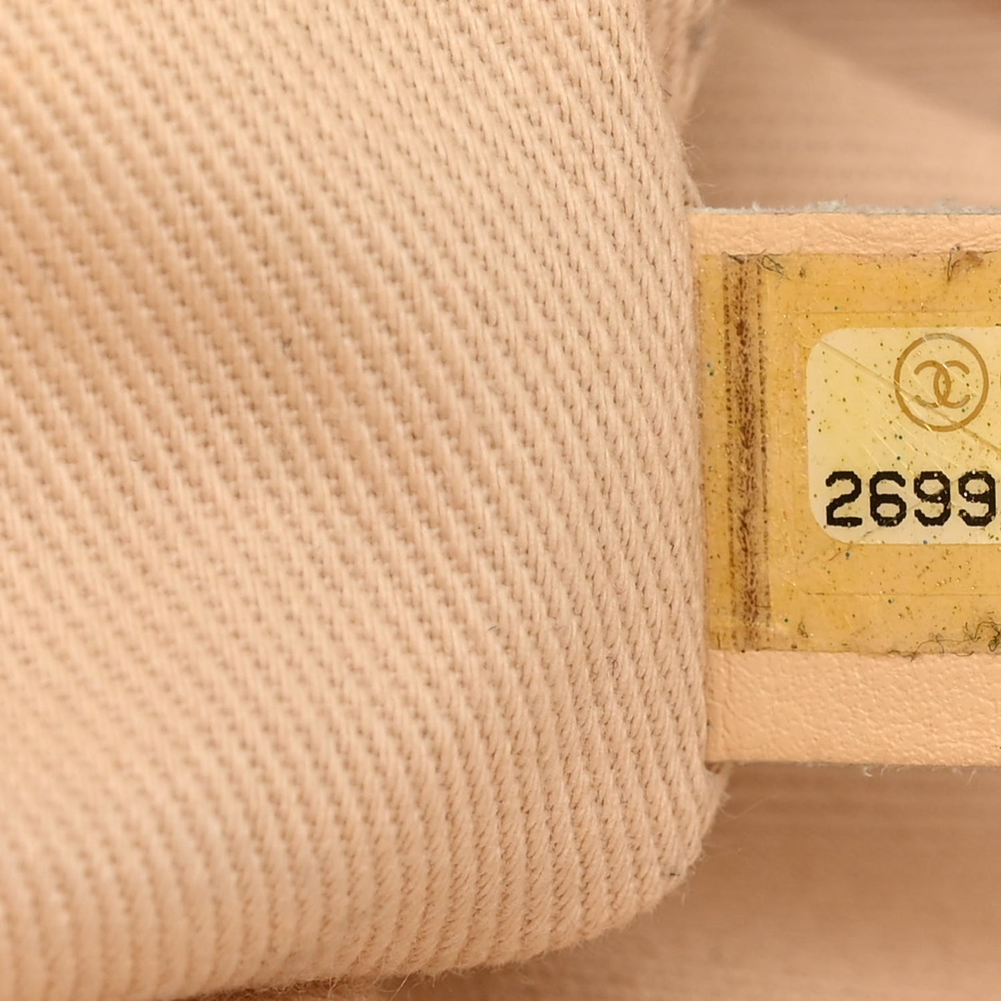 Canvas Large Deauville Tote Ivory