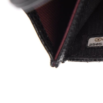 Chanel Caviar Quilted Flap Card Holder Black 7 of 9
