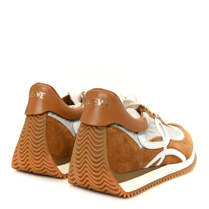 Loewe Nylon Suede Flow Runner Sneakers 38 Gold 5 of 10