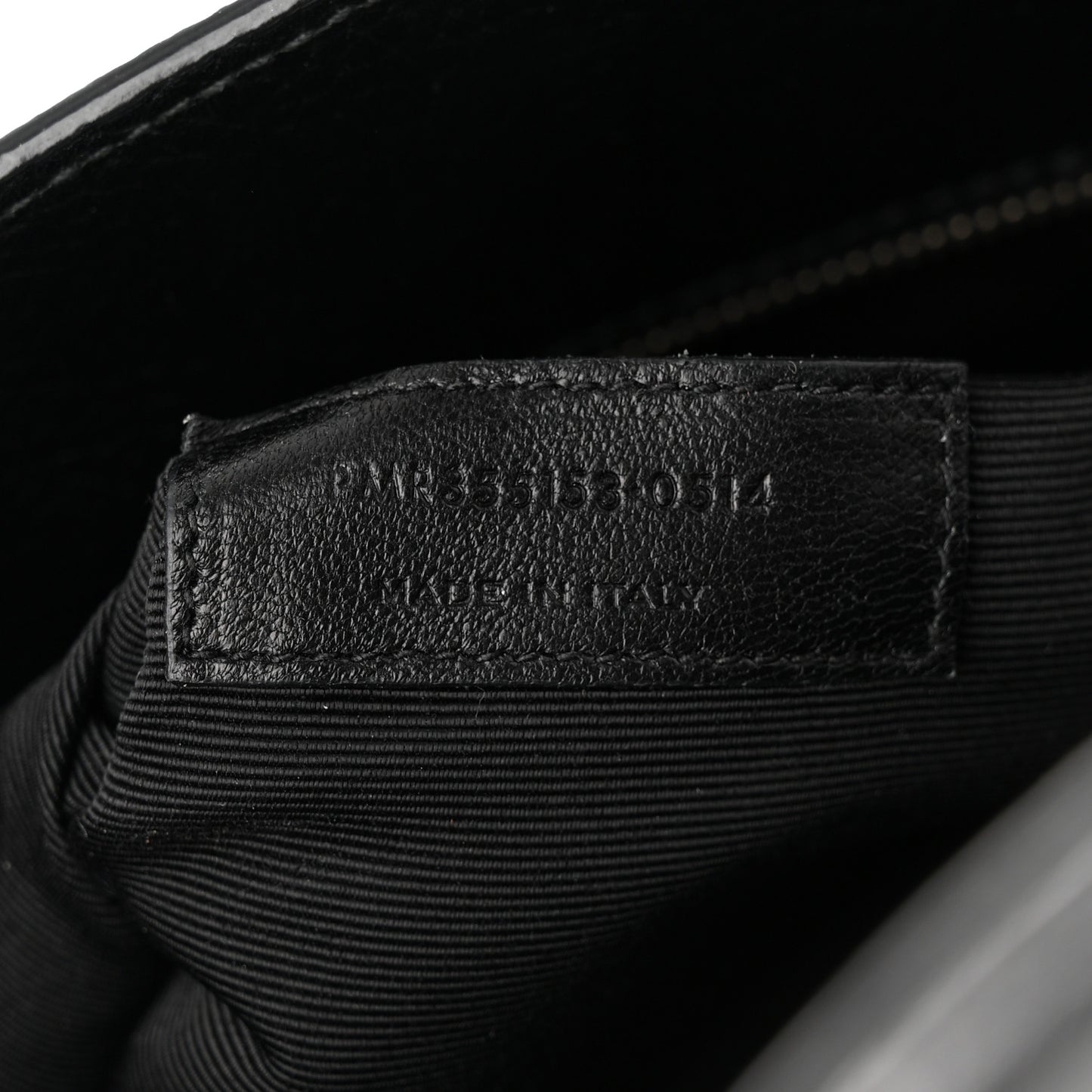 Grained Calfskin Small Sac De Jour Black