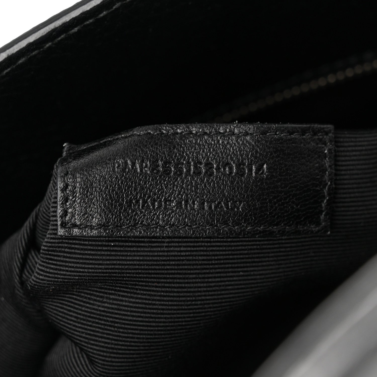 Saint Laurent Grained Calfskin Small Sac De Jour Black 7 of 10