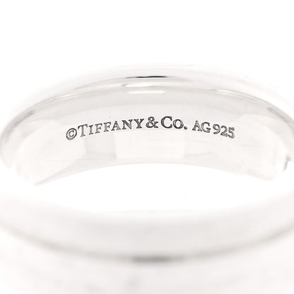 Tiffany Sterling Silver T Two Ring 52 6 4 of 5