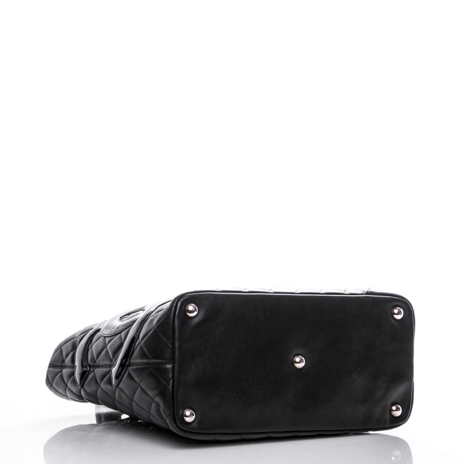 Chanel Calfskin Quilted Large Cambon Tote Black 4 of 7