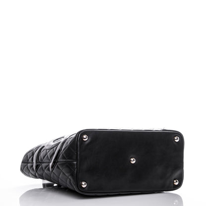 Chanel Calfskin Quilted Large Cambon Tote Black 4 of 7