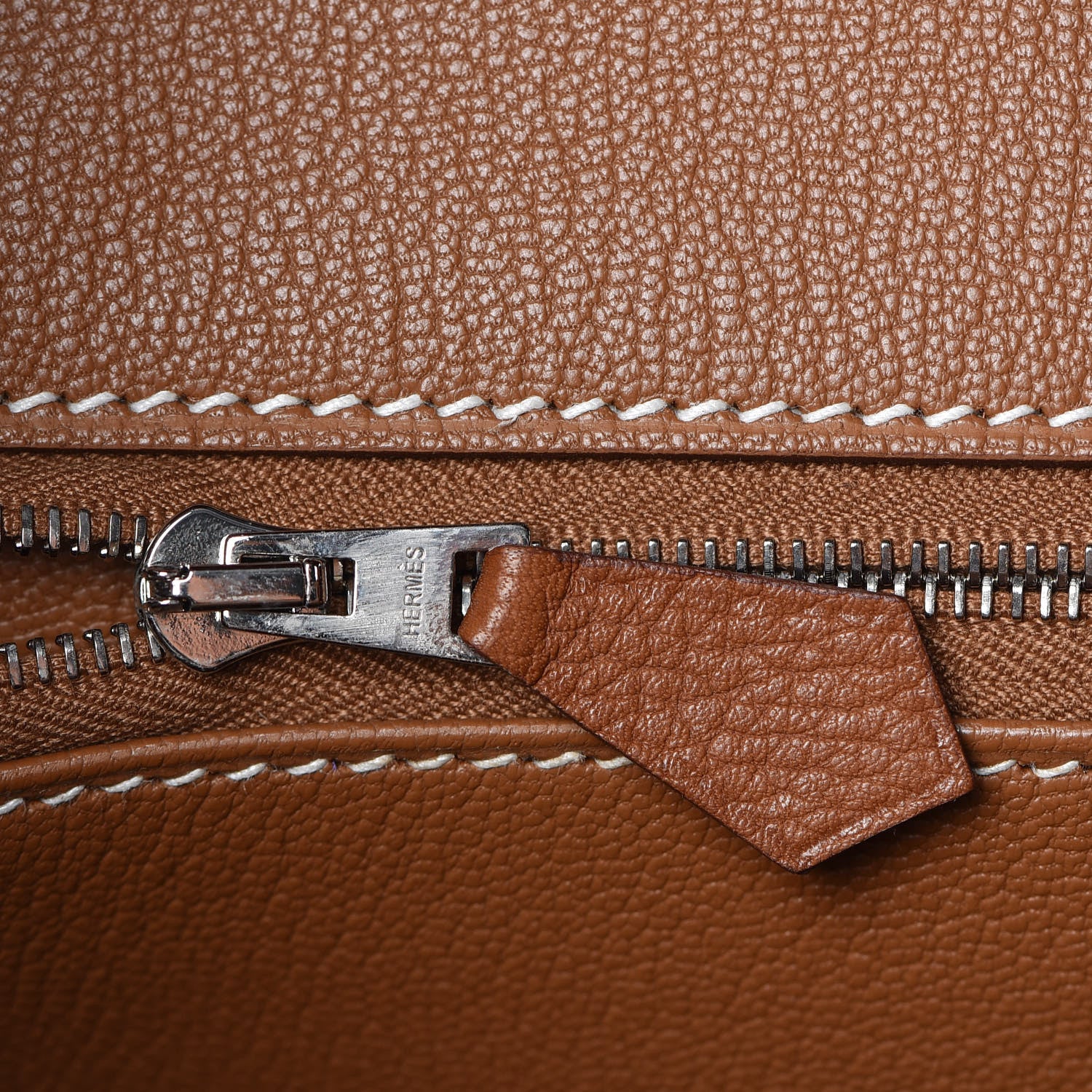 Hermes Natural Barenia Faubourg Birkin 35 Fauve 27 of 38