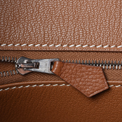 Hermes Natural Barenia Faubourg Birkin 35 Fauve 27 of 38