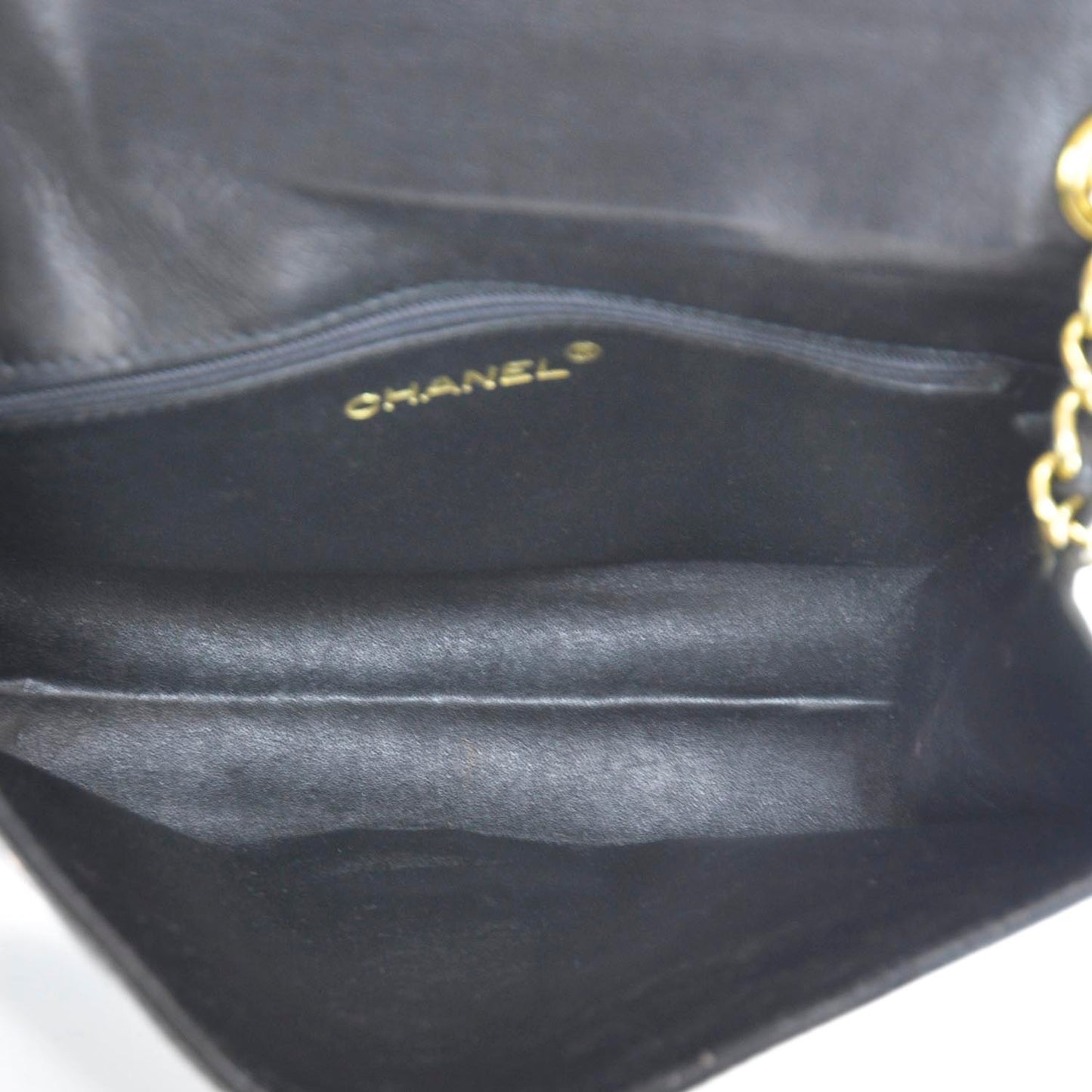 Patent Envelope Flap Bag Black
