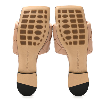 Bottega Veneta Nappa Maxi Intrecciato Lido Flat Sandals 39 Slipper 5 of 7