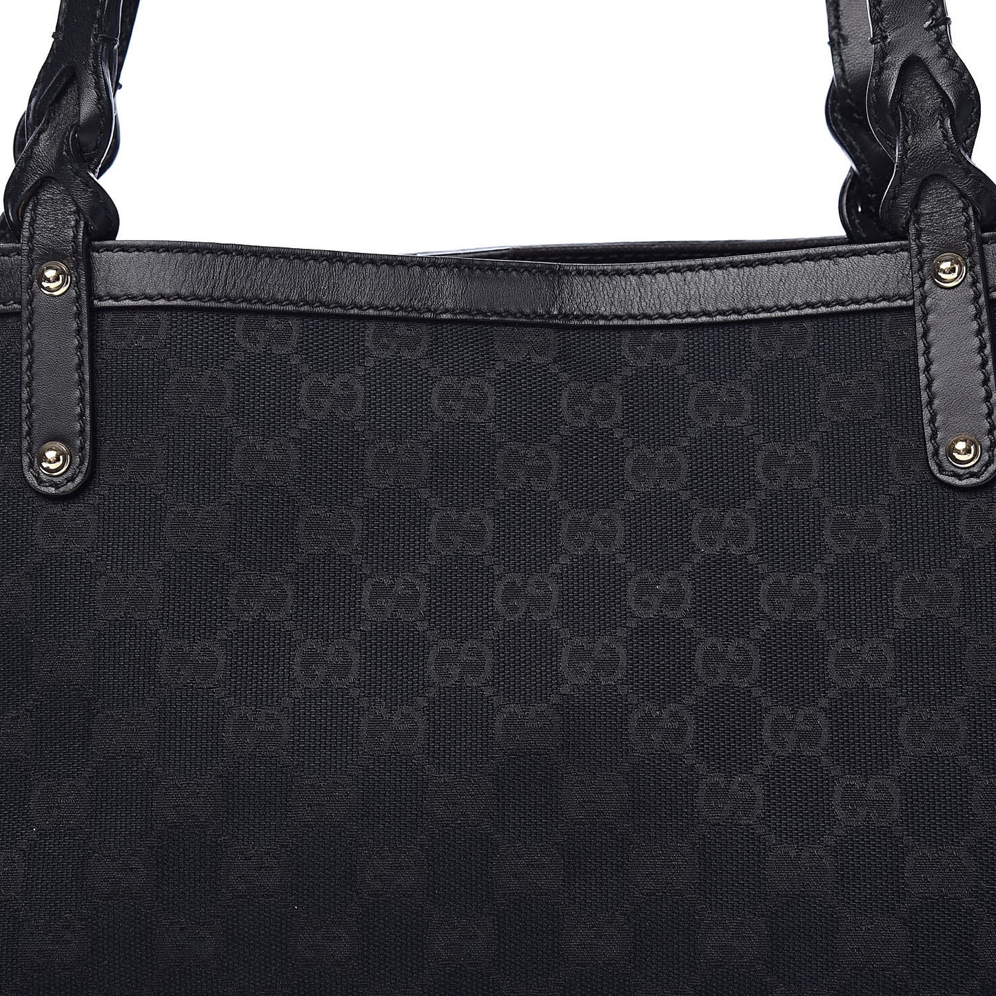 Monogram Medium Craft Tote Black