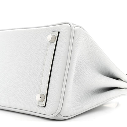 Hermes Togo Birkin 25 Gris Platine 9 of 11