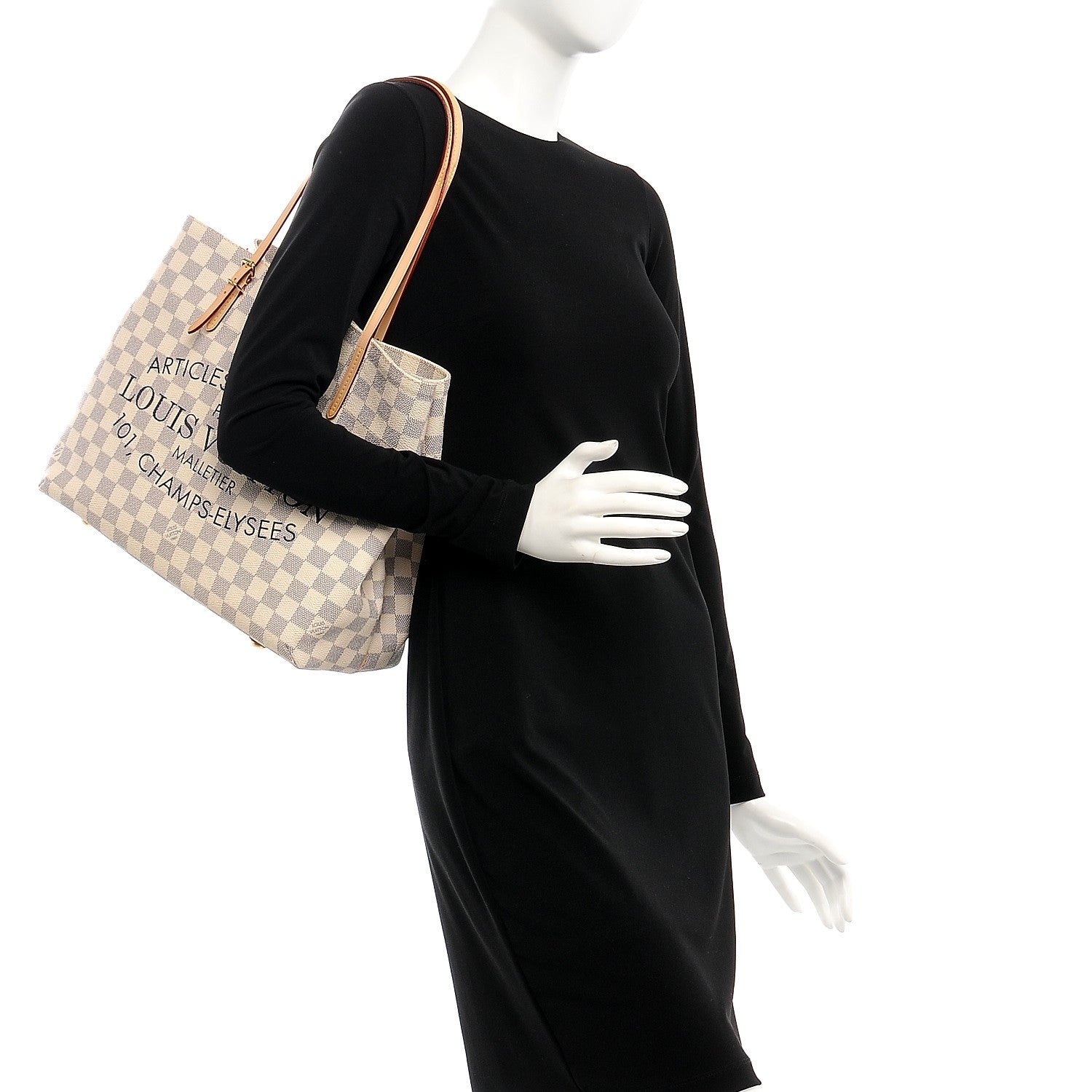 Louis Vuitton Damier Azur Cabas Adventure MM 2 of 7