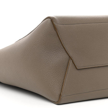 Celine Soft Grained Calfskin Sangle Bucket Bag Taupe 8 of 9