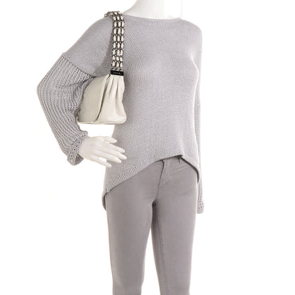 Chanel Lambskin Rock and Chain Small Flap White 2 of 6