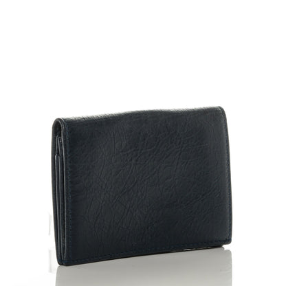 Balenciaga Agneau Giant 12 Gold Hardware Card Case Bleu Obscur 3 of 6
