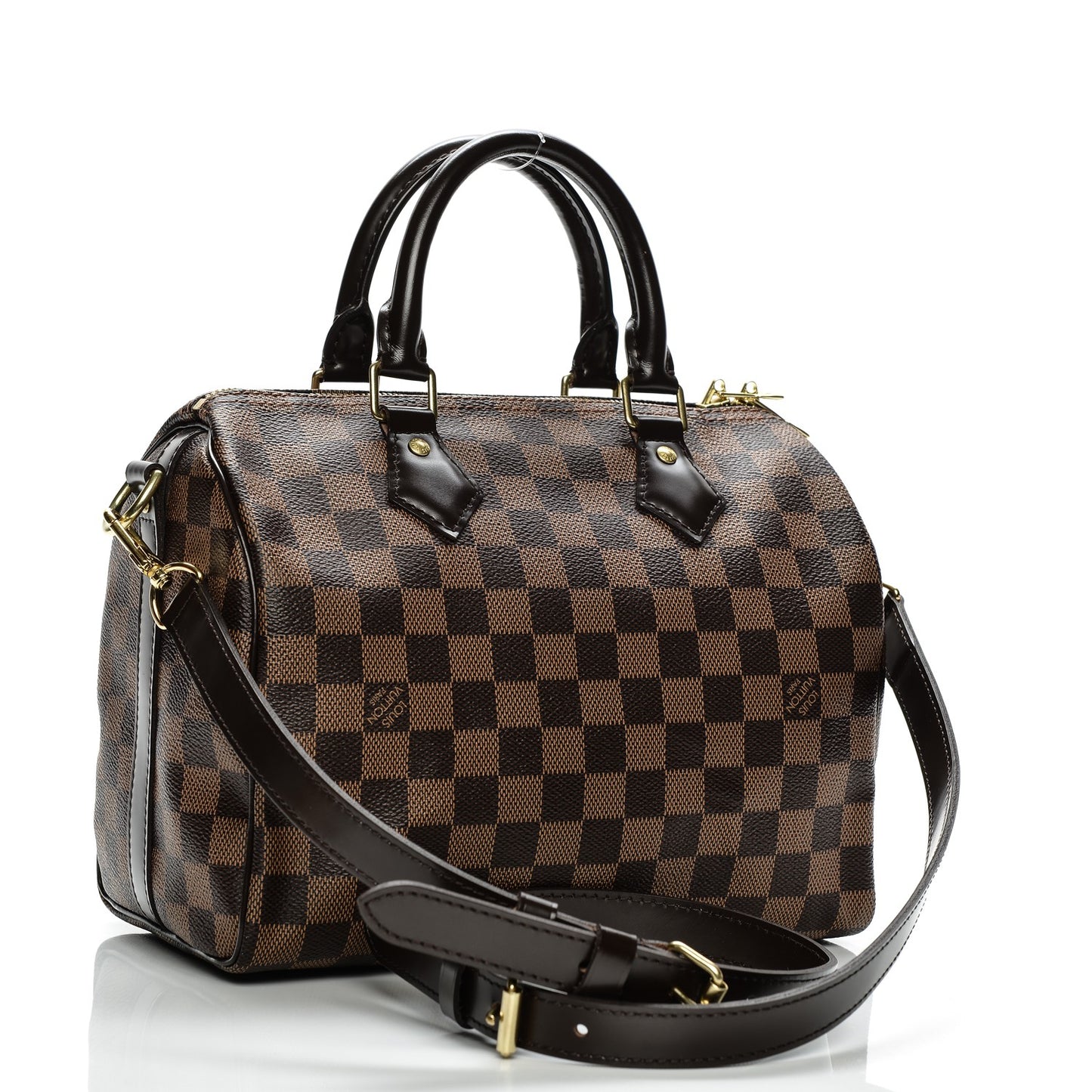 Damier Ebene Speedy Bandouliere 25