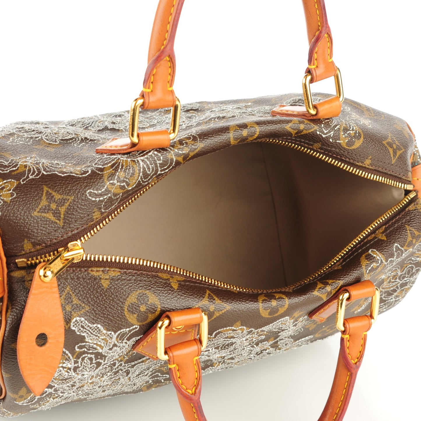 Monogram Dentelle Speedy 30 Silver
