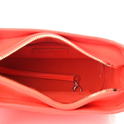 Chanel Goatskin Quilted Small Gabrielle Hobo Orange 5 of 11