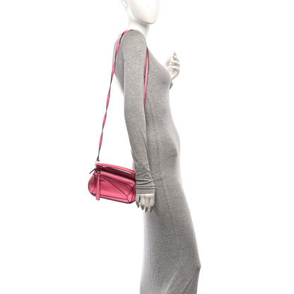 Loewe Calfskin Mini Puzzle Bag Wild Rose 2 of 11