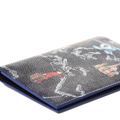 Louis Vuitton Damier Graphite Map Passport Cover 6 of 9