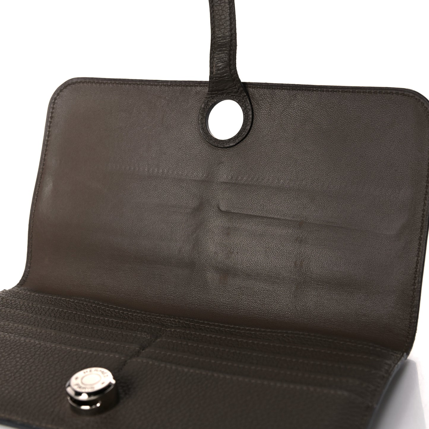 Togo Dogon Recto Verso Wallet Etain