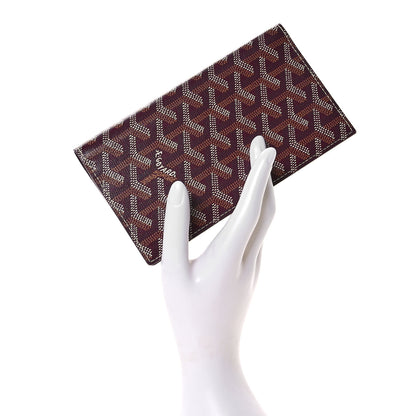 Goyard Goyardine Saint Roch Wallet Burgundy 2 of 7