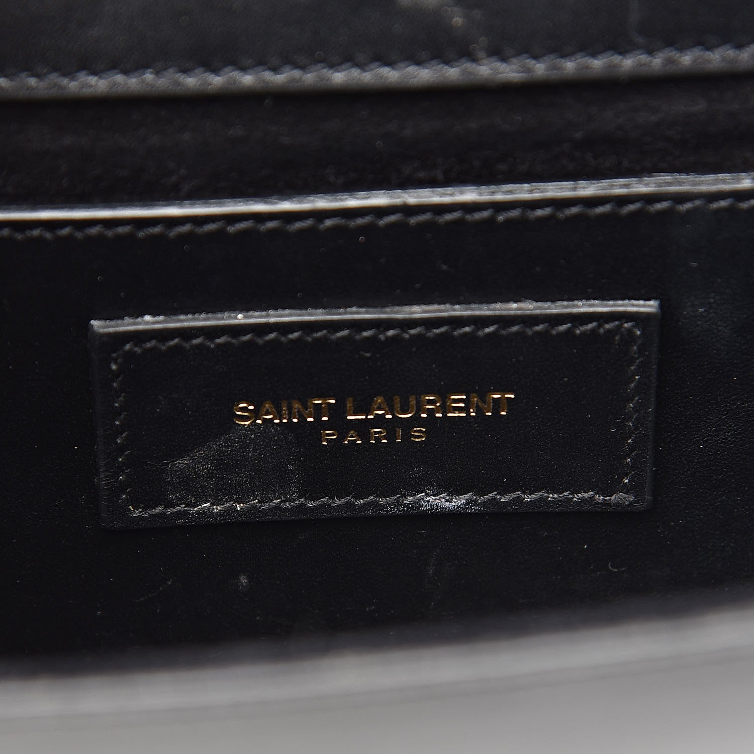 Saint Laurent Calfskin Small Classic Monogram Kate Tassel Satchel Black 6 of 15