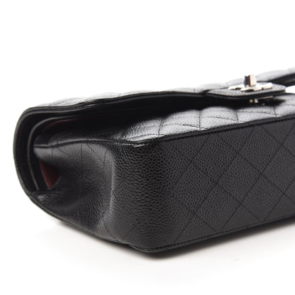 Chanel Caviar Quilted Medium Double Flap Black 6 of 11
