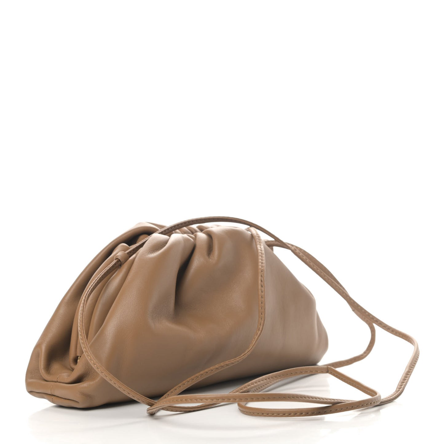 Butter Calfskin The Mini Pouch Cammello