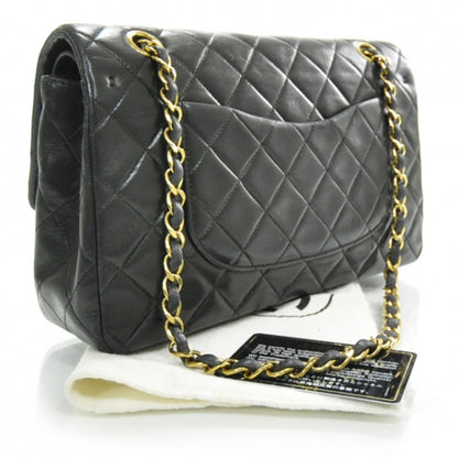 Chanel Lambskin Medium Double Flap Black 3 of 10