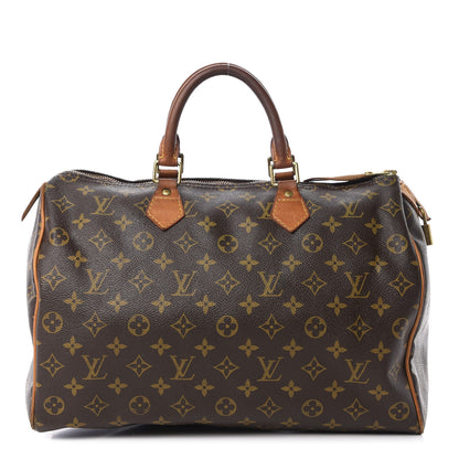 Louis Vuitton Monogram Speedy 35 1 of 24