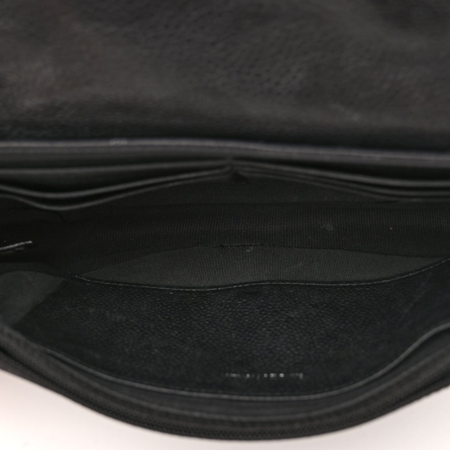 Caviar Half Moon Wallet On Chain WOC Black